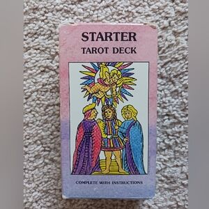 Vtg 1988 Starter Tarot Deck Mystical